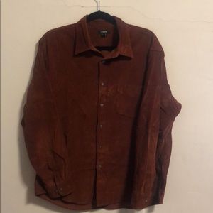 J Crew Corduroy Button Up Shirt